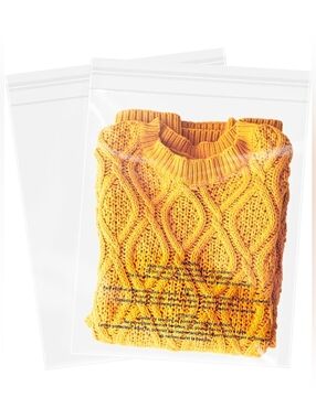 100CT 11" x 14" SELF SEAL CLEAR POLY BAGS